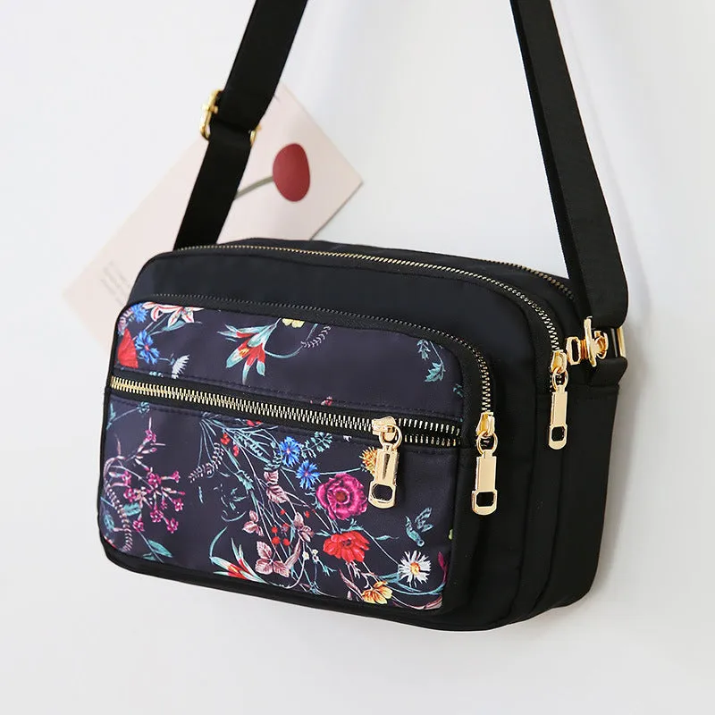 Popular Women's Graceful Fashion Nylon Cloth Crossbody Bags