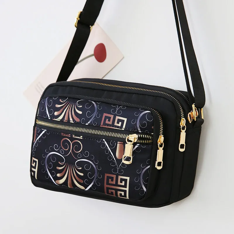 Popular Women's Graceful Fashion Nylon Cloth Crossbody Bags