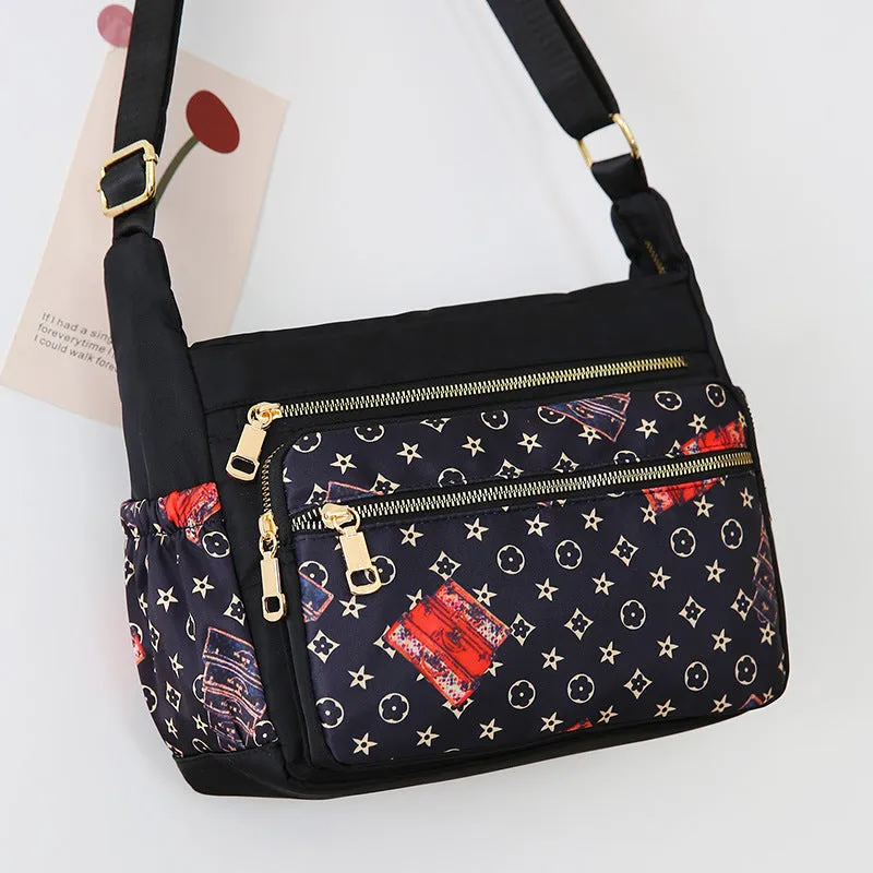 Popular Women's Graceful Fashion Nylon Cloth Crossbody Bags