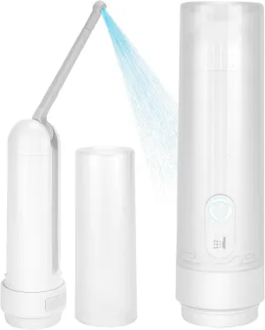 Portable Electric Travel Bidet Sprayer - High Pressure Electric Handheld Mini Foldable Water Spray - USB Rechargeable Compact Toilet Washer for Men Women Personal Hygiene with 3 Cleaning Modes