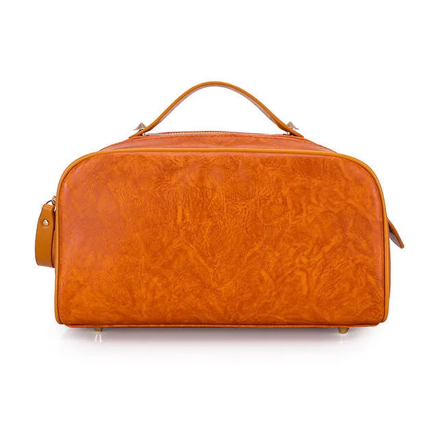 Portable Simple Fashionable Large Capacity Solid Cosmetic Bags