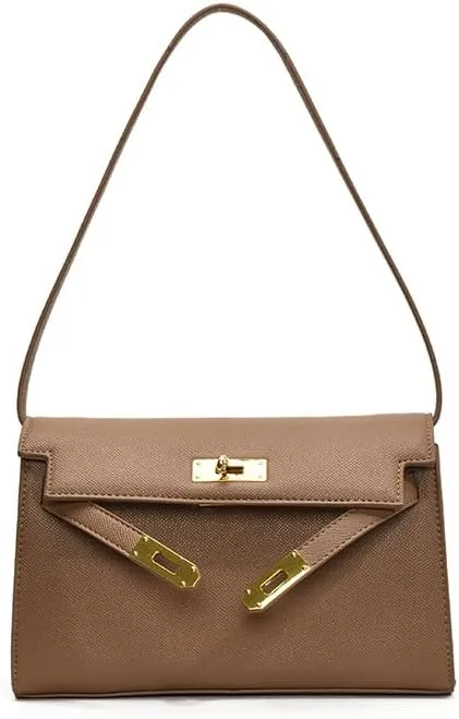 Premium texture women's handbags versatile single-shoulder crossbody bags fashionable commuter underarm Purses