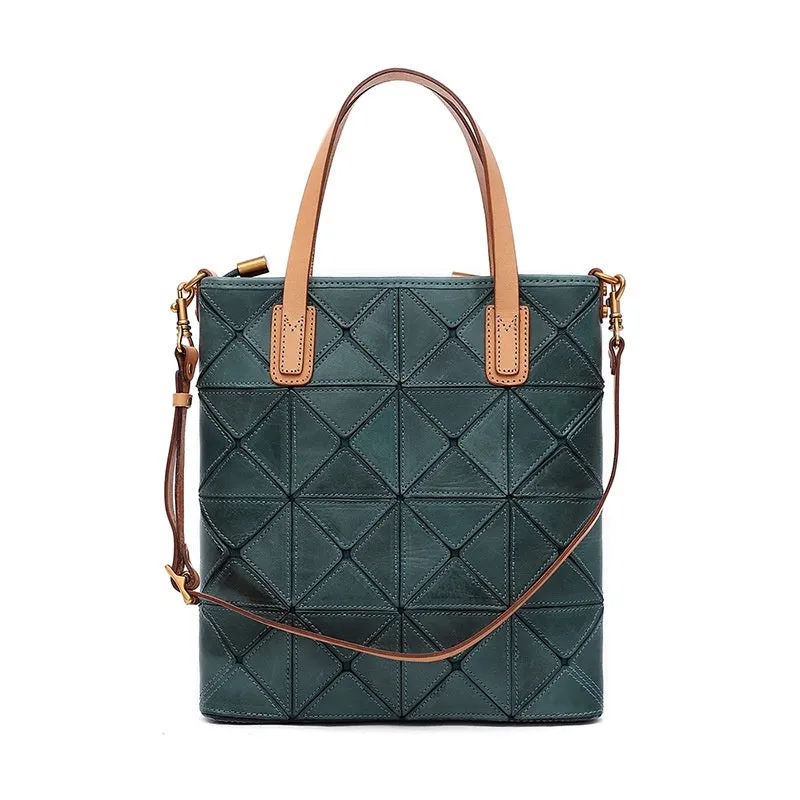 Princess Leather Tote Bag