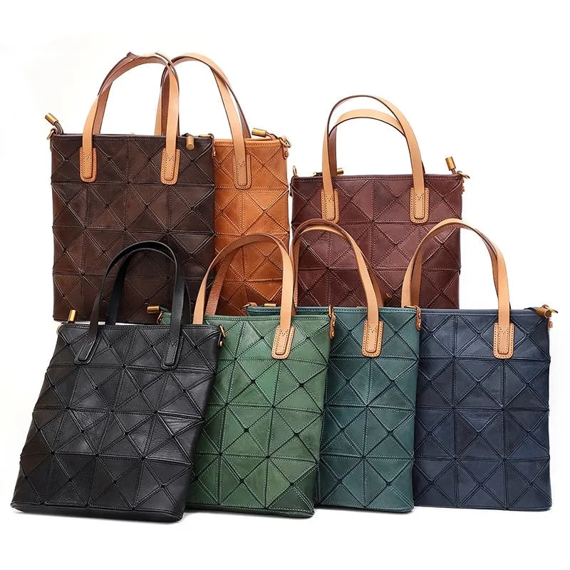 Princess Leather Tote Bag