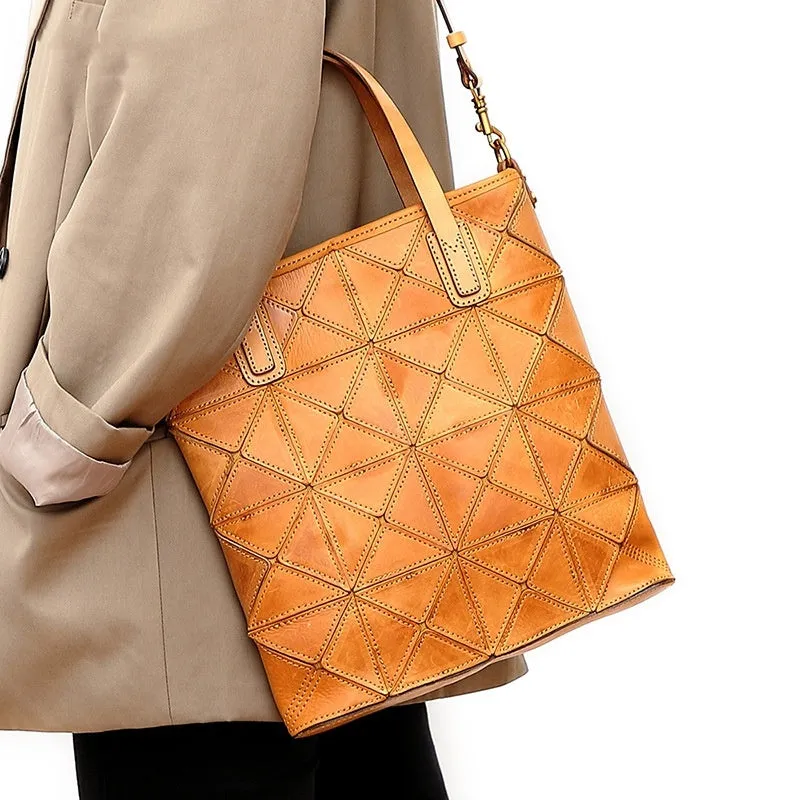 Princess Leather Tote Bag