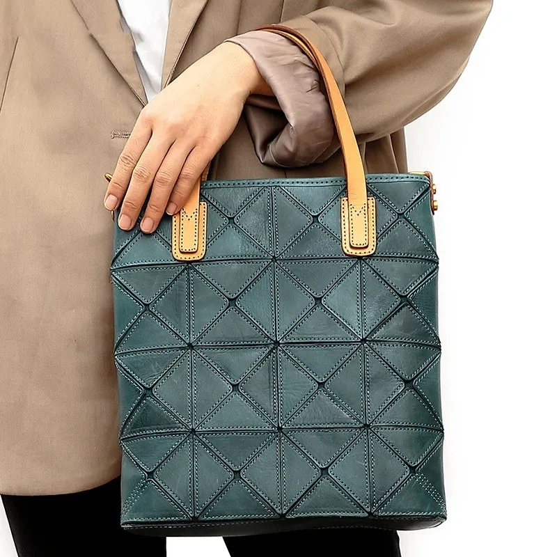 Princess Leather Tote Bag