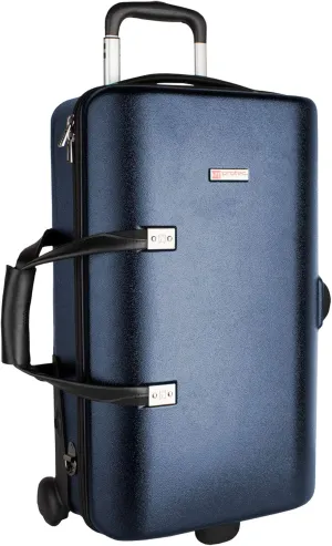 Protec Micro ZIP Triple Trumpet Case with Wheels, Blue, Model BLT301TBX