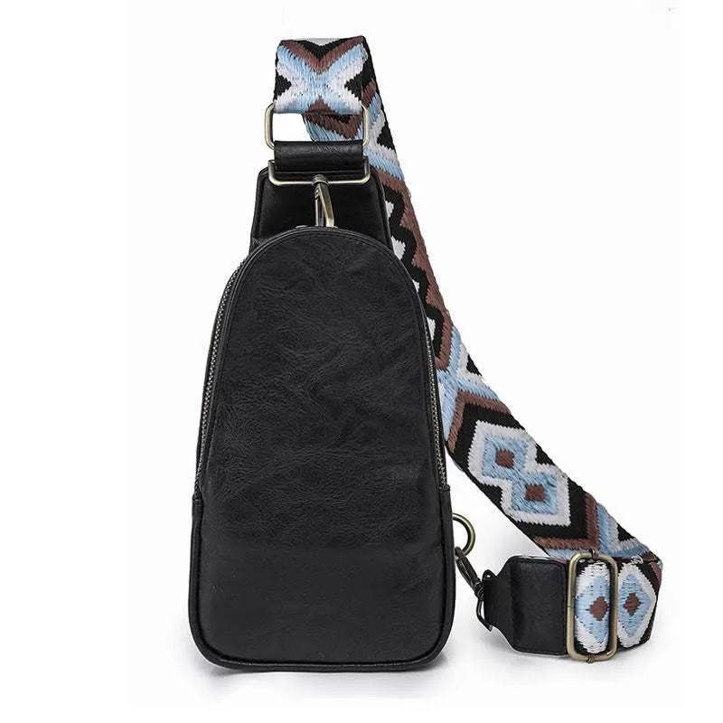 PU Leather Crossbody Bag