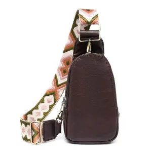 PU Leather Crossbody Bag