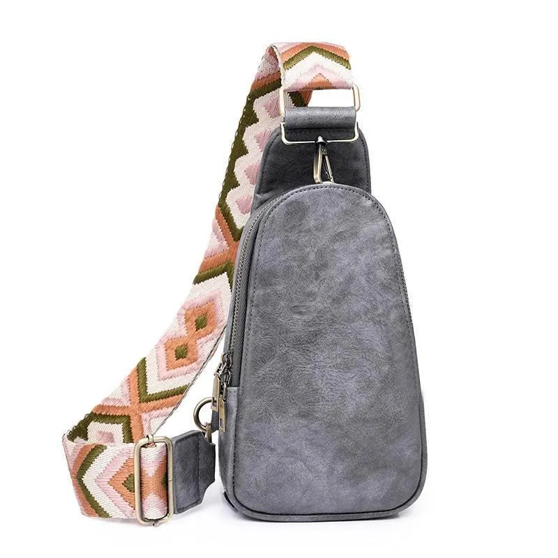 PU Leather Crossbody Bag