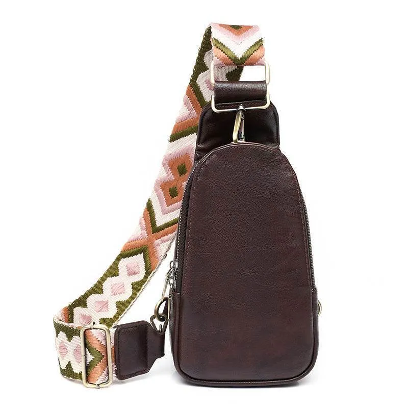 PU Leather Crossbody Bag