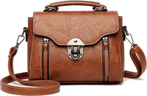 Purses for Women Crossbody Bag Women's Bag Vintage Tote Shoulder Bag Versatile Fashion Small Square Bag