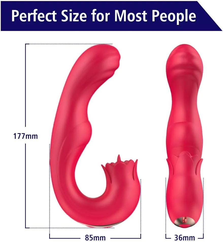 Quiet Bullet Tool-Powerful 7 Modes Small Silicone Massage Rod for Women Portable & Handheld Personal Wireless Bullet Tool for Quick Relaxation RC03271