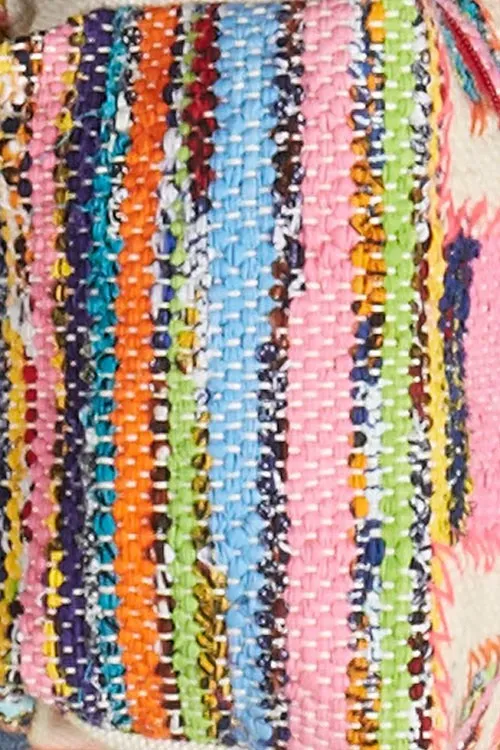 Rag Rug Origami Make Up Bag