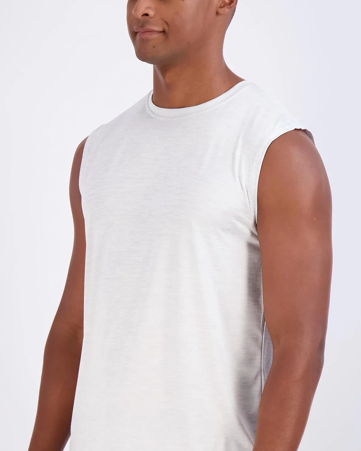 Real Essentials 3 & 5 Pack: Men's Dry-Fit Active Muscle Tank Top - Standard and Big & Tall Sizes (S-5XLT)