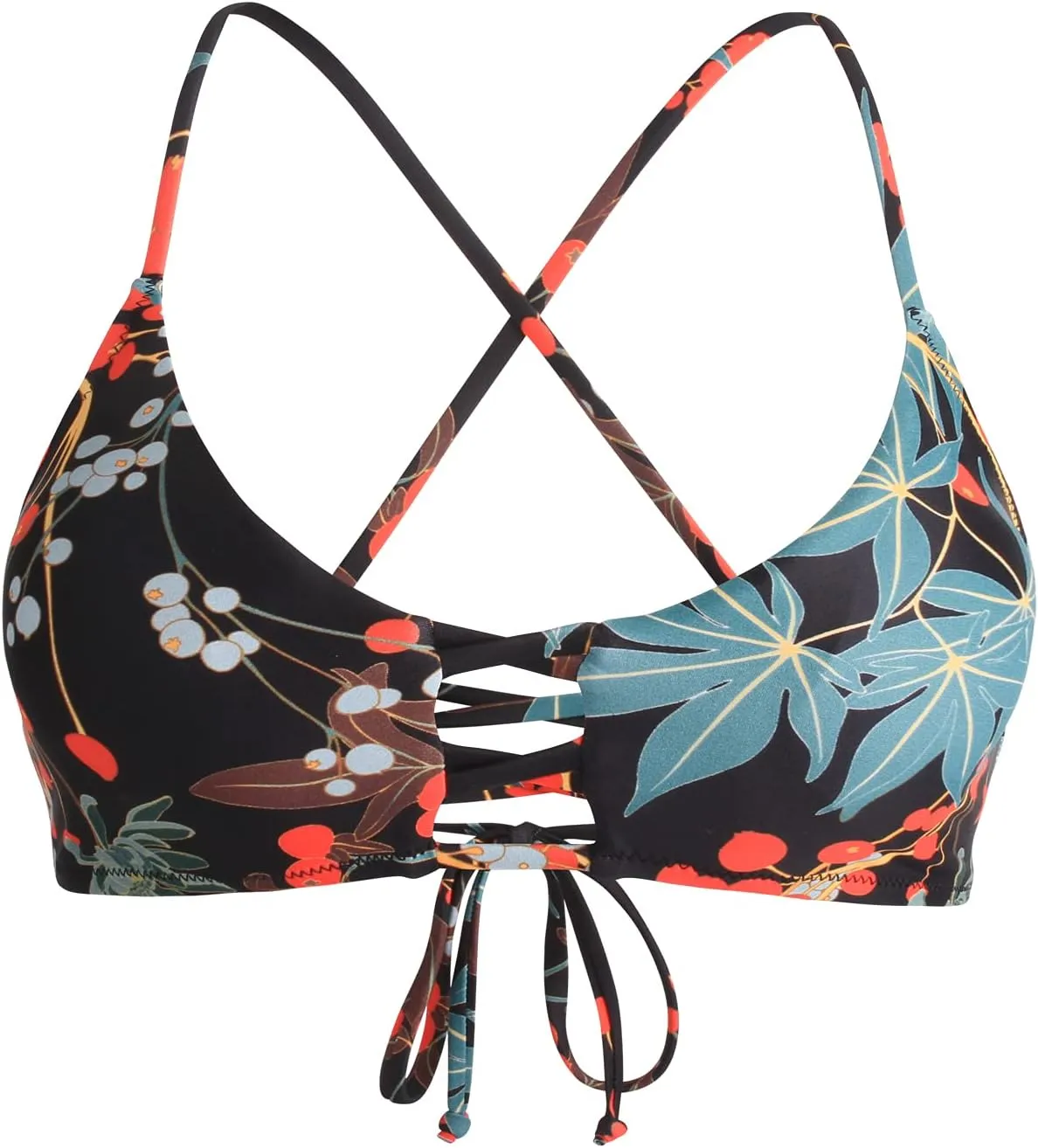 RELLECIGA Women's Strappy Bikini Top