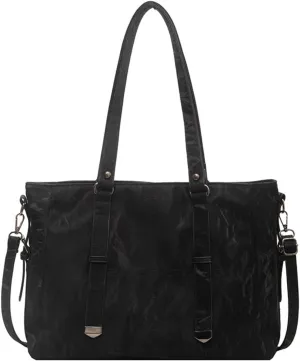 Retro Fashion Commuting Large Capacity Shoulder Bag Wasteland Style Crossbody Tote Bag For Women