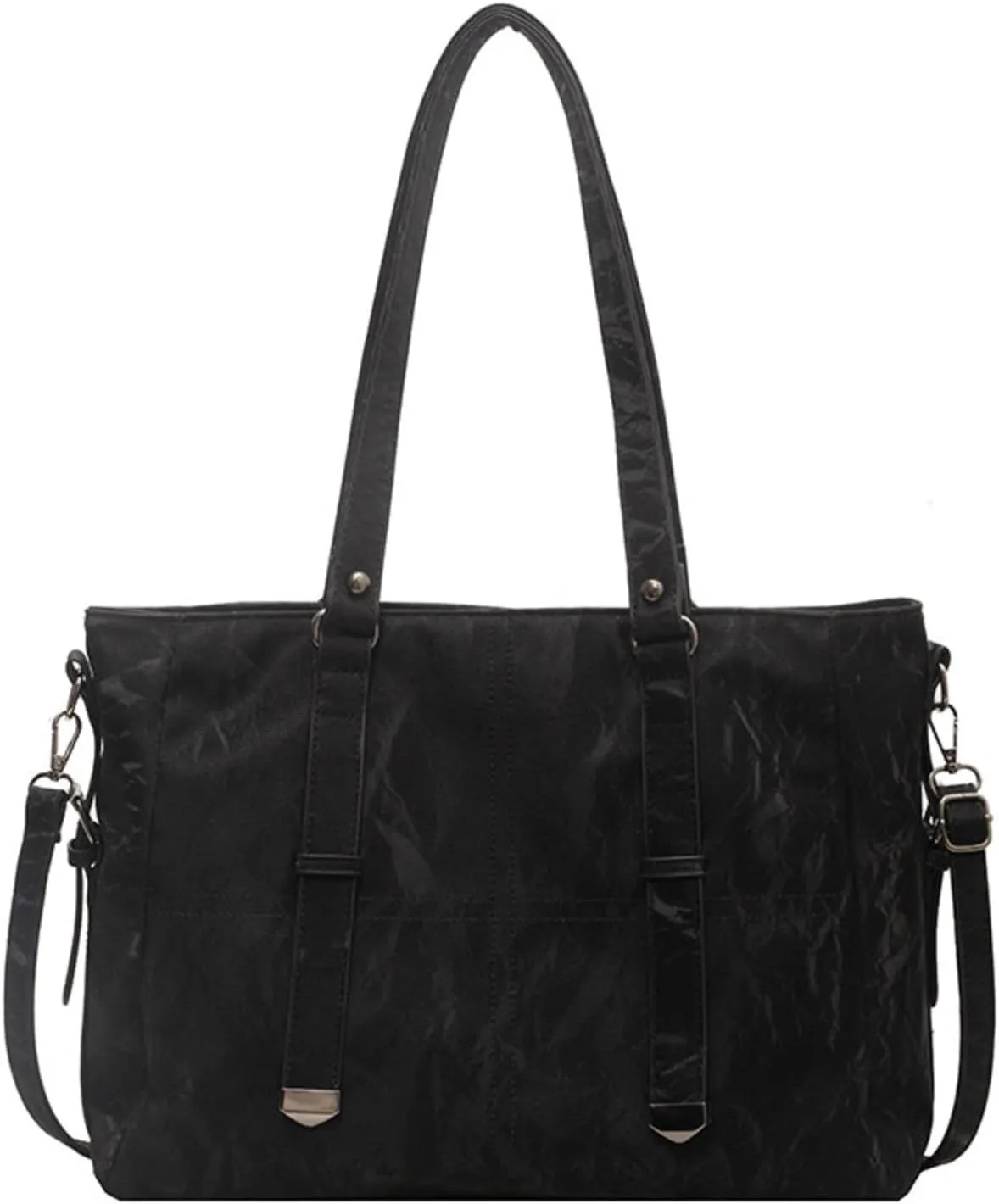 Retro Fashion Commuting Large Capacity Shoulder Bag Wasteland Style Crossbody Tote Bag For Women