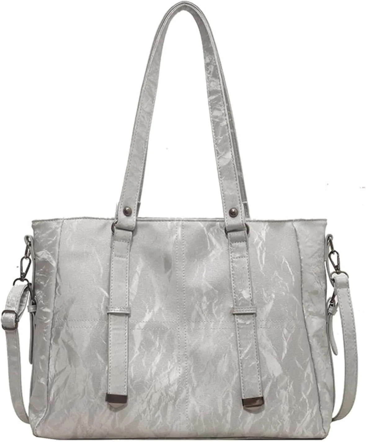 Retro Fashion Commuting Large Capacity Shoulder Bag Wasteland Style Crossbody Tote Bag For Women