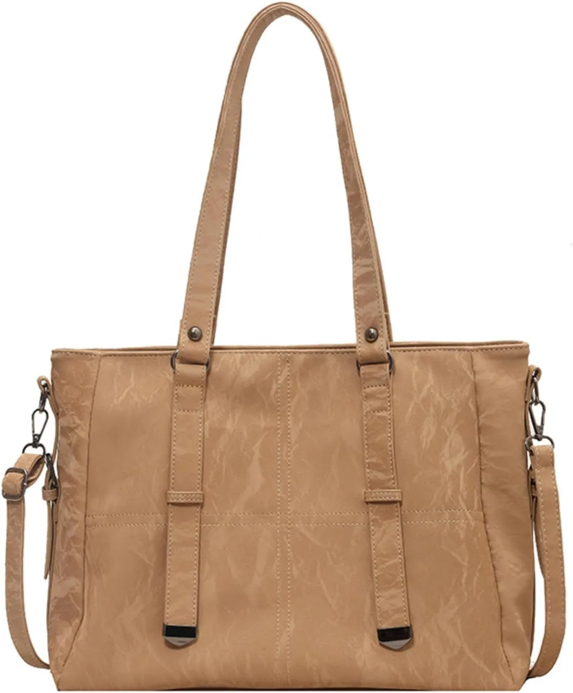 Retro Fashion Commuting Large Capacity Shoulder Bag Wasteland Style Crossbody Tote Bag For Women