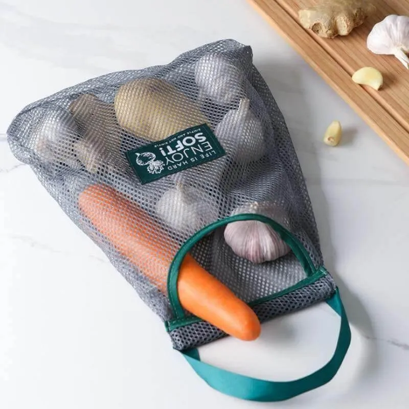 Reusable Cotton Produce Bags - Eco-Friendly Grocery Tote