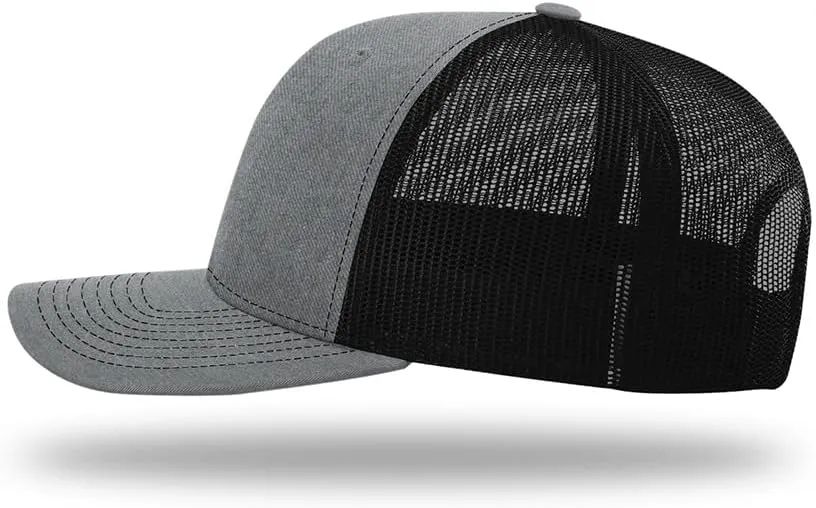 Richardson 112XL Classic Six-Panel Adjustable Snapback Trucker Cap | Bulk Packs Available