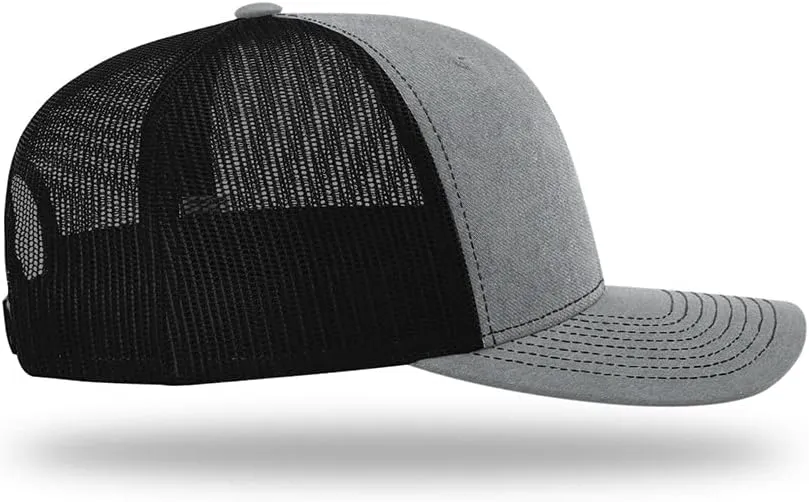 Richardson 112XL Classic Six-Panel Adjustable Snapback Trucker Cap | Bulk Packs Available
