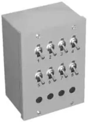 Rinnai 903000002 9 in. x 6 in. x 9 in. Patio Panel (Up To 8 Zones)