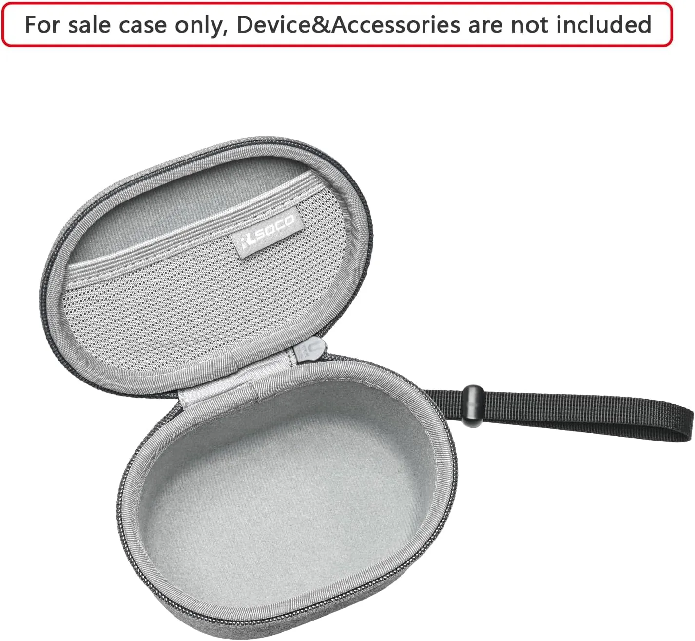 RLSOCO Travel Case for Logitech MX Vertical/Lift Vertical Wireless Ergonomic Mouse (Grey)