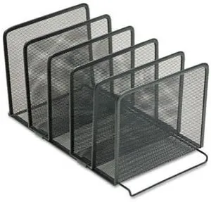 Rolodex Mesh Stacking Sorter SORTER,STACKING,MESH,BK (Pack of5)