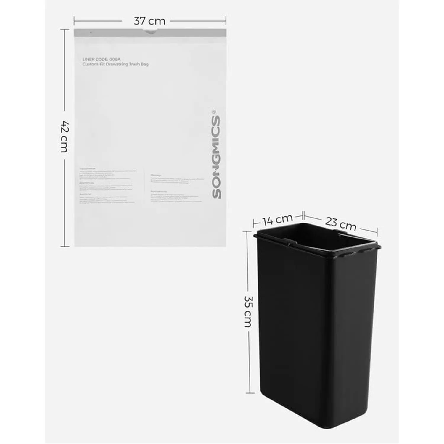 Rootz 4 Pack Muslin Bags - White Bags - Reusable Pouches - HDPE Material - 8L Capacity - Eco-Friendly - 37cm x 42cm - 6.8cm x 15cm