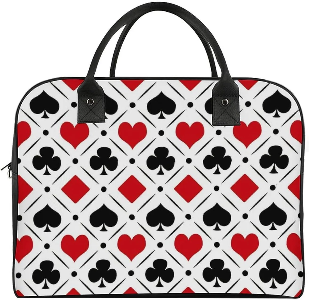 Ross Red Tartan Clans Fashionable Large Capacity Travel Handbag Unisex