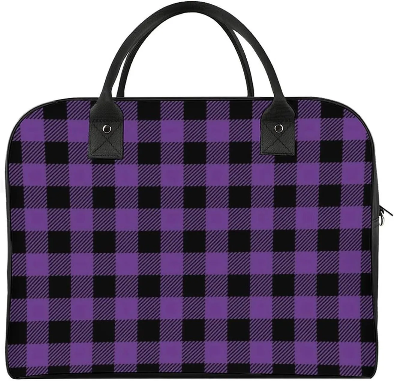 Ross Red Tartan Clans Fashionable Large Capacity Travel Handbag Unisex
