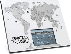 Scratch Off Photo Frame | Countries I've Visited
