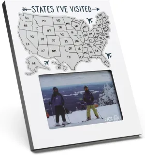 Scratch Off Photo Frame | States I've Visited
