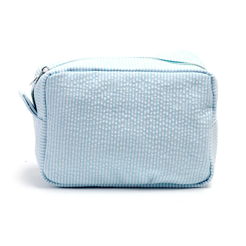 Seersucker Clutch Indian Mississippi Popular Toiletries Cosmetic Bags