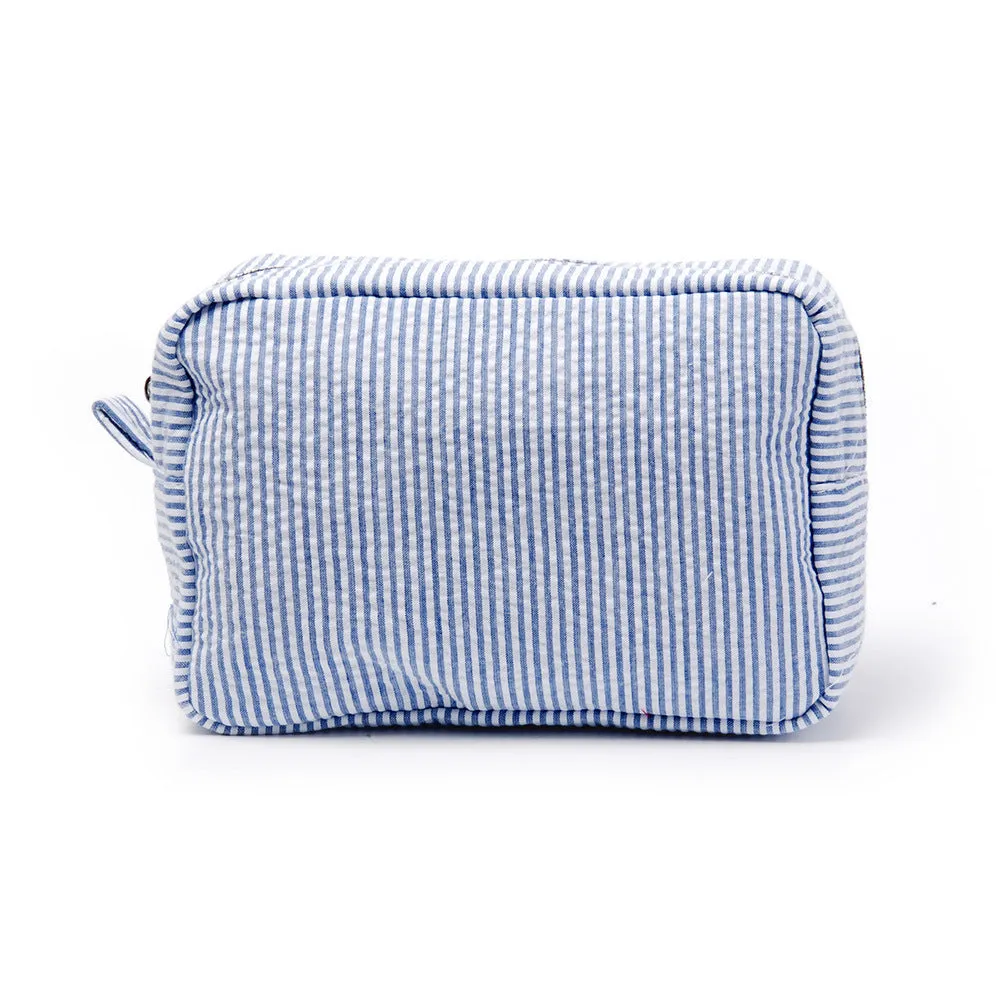 Seersucker Clutch Indian Mississippi Popular Toiletries Cosmetic Bags