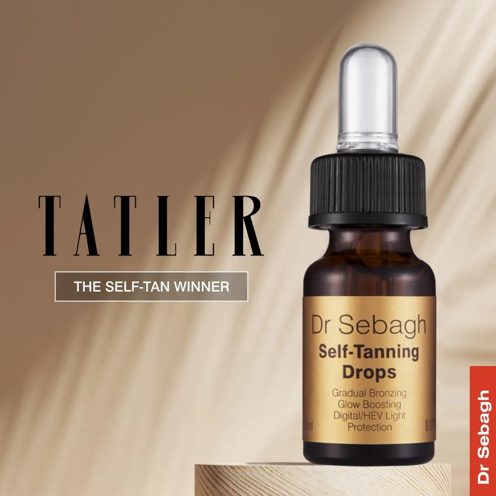 Self-Tanning Drops - 5 ml | Streak-Free & Scent-Free | Enjoy Sun-Free Golden Radiance In Just A Few Hours | Mix with Moisturizer for Easy Application | Create Gently Bronzed Tan Skin