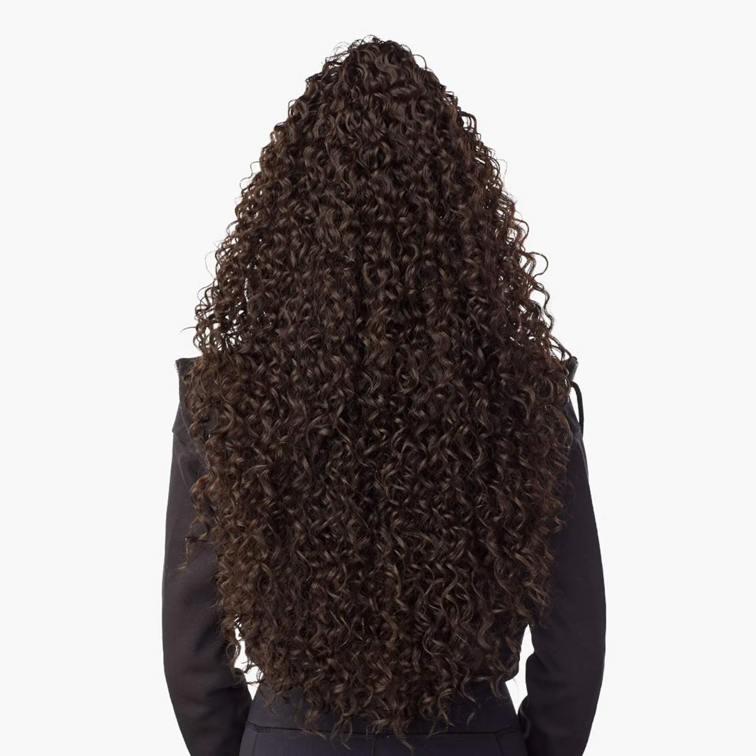 Sensationnel Instant Updown Halfwig Pony - Iud 10 4 Style in 1 Half Wig And Pony Drawstring (1 JETBLACK)