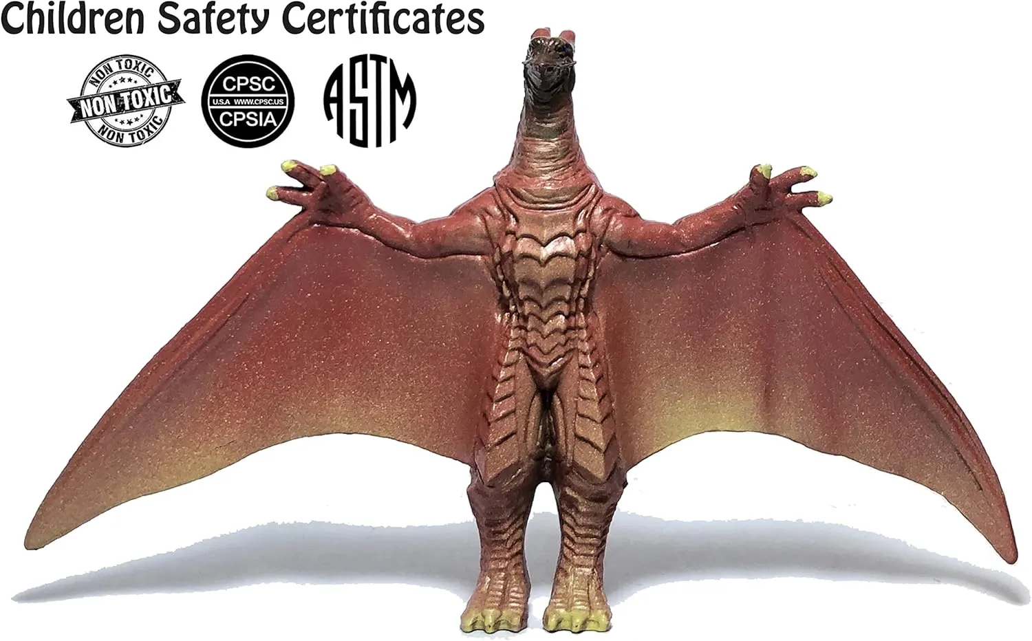 Set of 7 Godzilla Dinosaur Toys King of The Monsters Movable Joint Action Figures Mini Mothra Imago Shin Burning Heisei Mecha Ghidorah Kids Birthday Cake Toppers Pack, Travel Bag