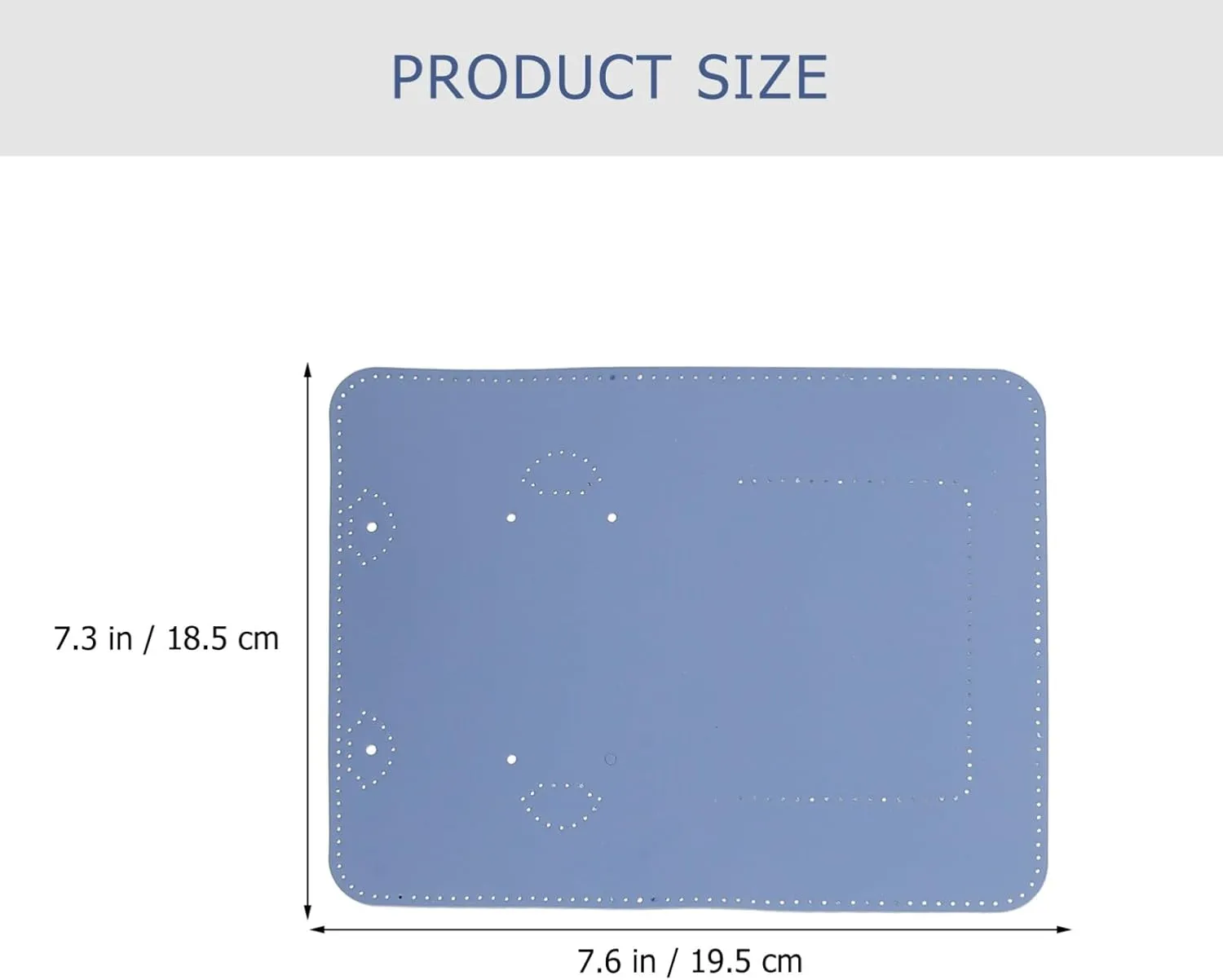 SEWACC DIY Handbag Making Materials Pu Leather Craft Knitting Crochet Bag Making Kit Clutch Purse Making Supplies Handmade Sewing Tote Bag All Accessories