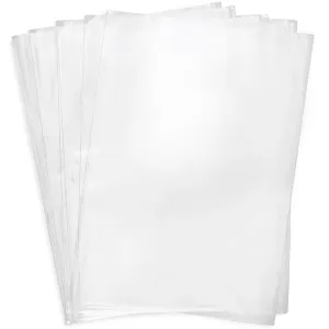 Shoe Shrink Wrap,100 Pcs 12x17 Inches Clear PVC Heat Shrink Wrap Bags for Packagaing DVD/CD, Candles,Small Gifts Baskets, Homemade DIY Projects