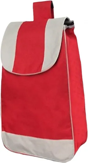 Shopping Cart Replacement Bag Trolley Bag Oxford Cloth Waterproof Reusable with Side Pockets and Rear Pocket Folding Essential Daily Bag, Style G