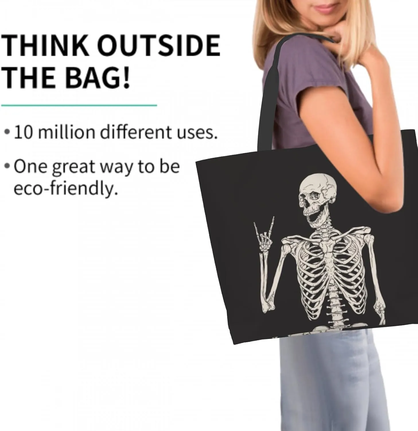 Shoulder Bag Large Reusable Eco-friendly Shopping Bags Portable Storage Handbag