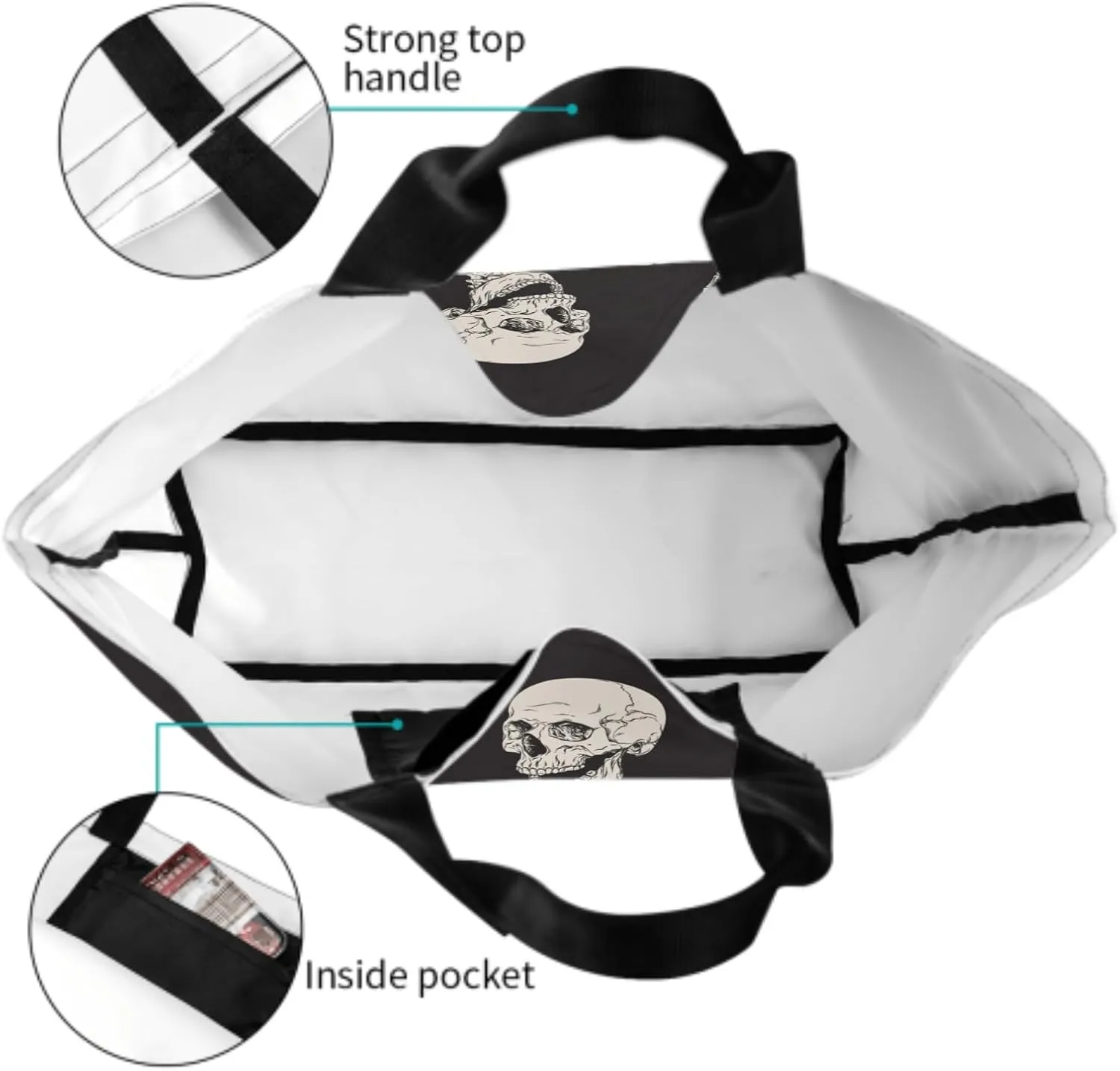 Shoulder Bag Large Reusable Eco-friendly Shopping Bags Portable Storage Handbag
