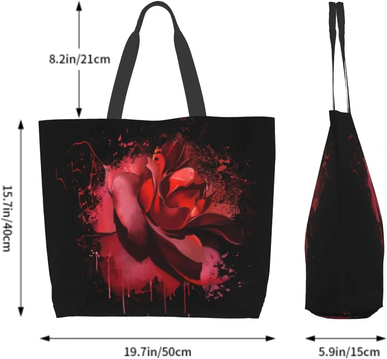 Shoulder Bag Large Reusable Eco-friendly Shopping Bags Portable Storage Handbag