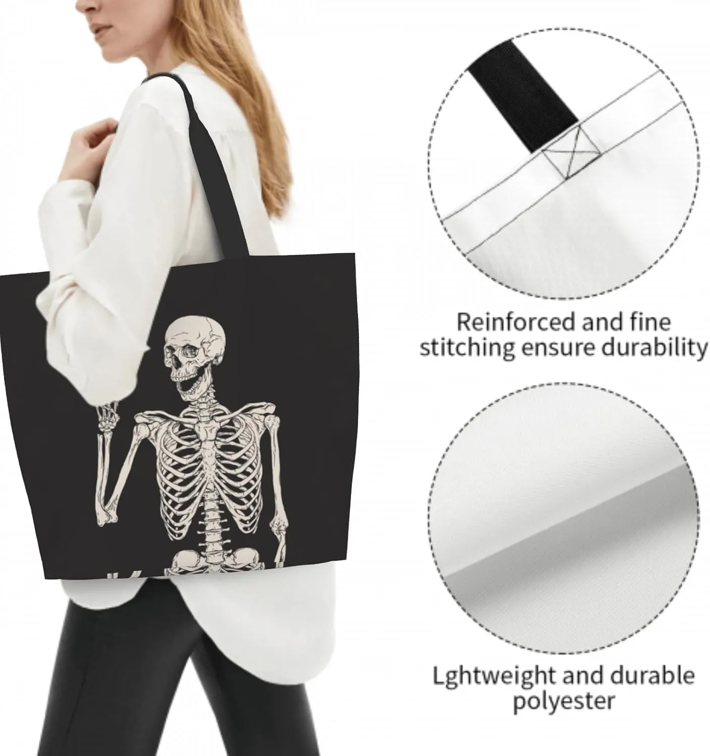 Shoulder Bag Large Reusable Eco-friendly Shopping Bags Portable Storage Handbag