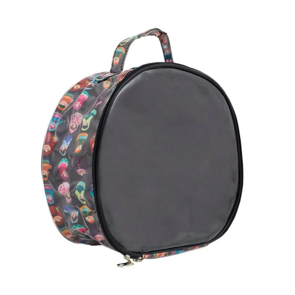 Shower Cap  & Cosmetic Bags Gift Set - Babushka Print