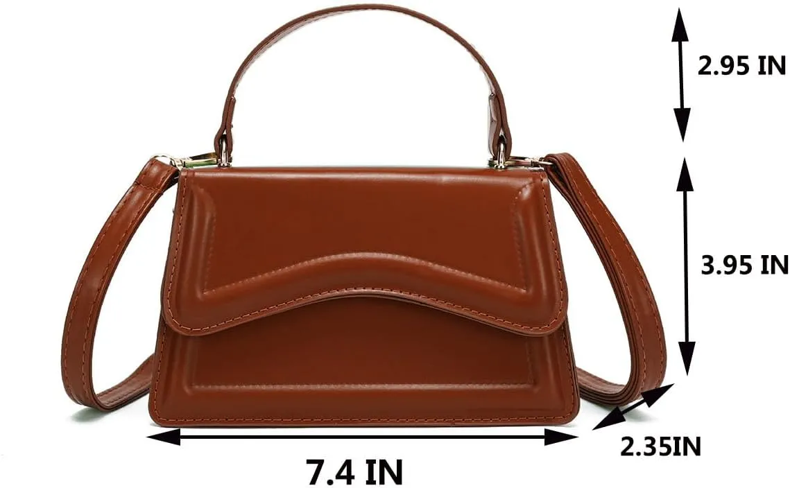 SHUIANGRAN Stylish and Simple Crossbody Bag Small Square bag Purses for Women Satchel Shoulder bag Bag Purse