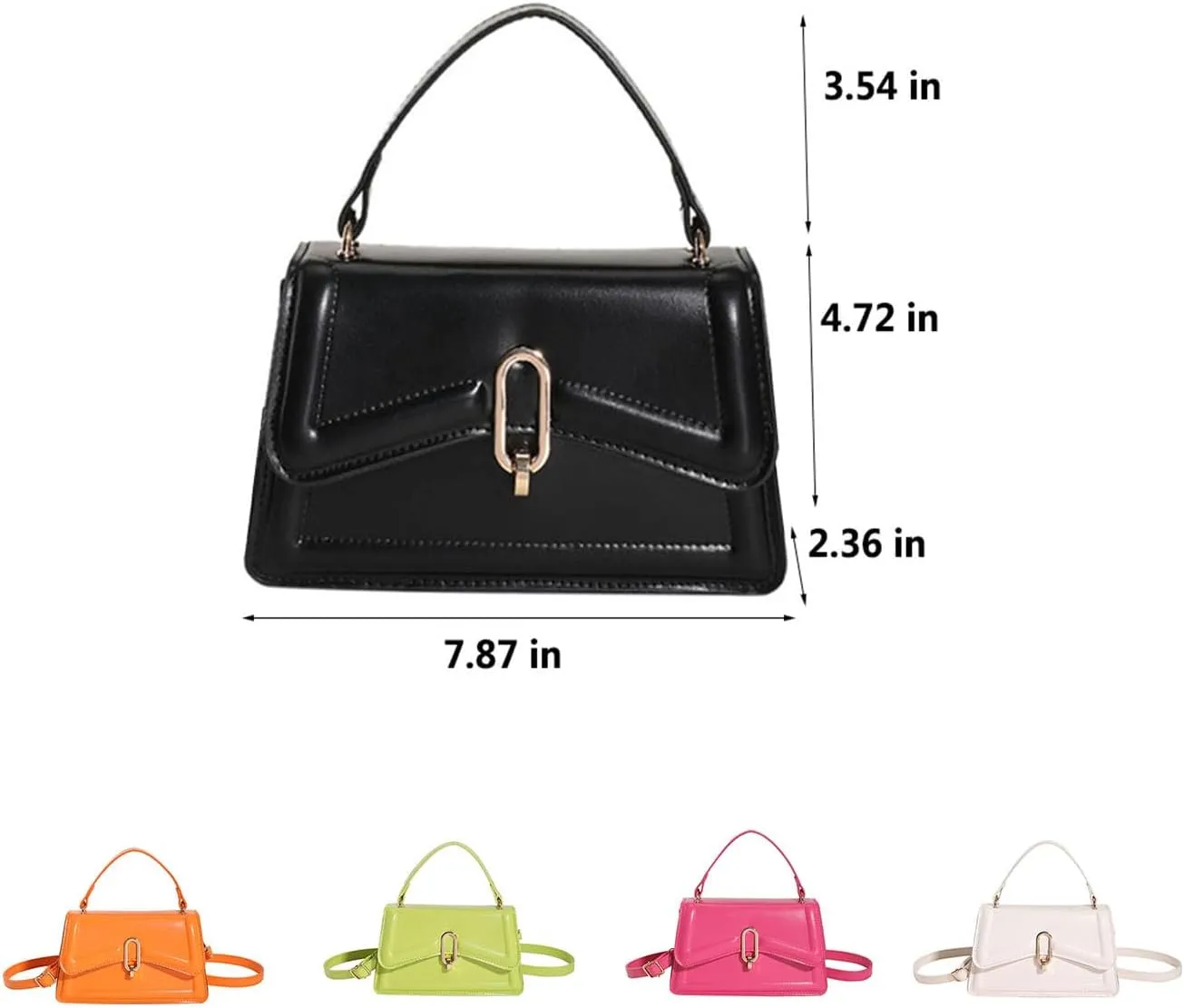 SHUIANGRAN Stylish and Simple Crossbody Bag Small Square bag Purses for Women Satchel Shoulder bag Bag Purse
